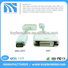 Mini DVI para DVI Monitor cabo adaptador para Apple MacBook